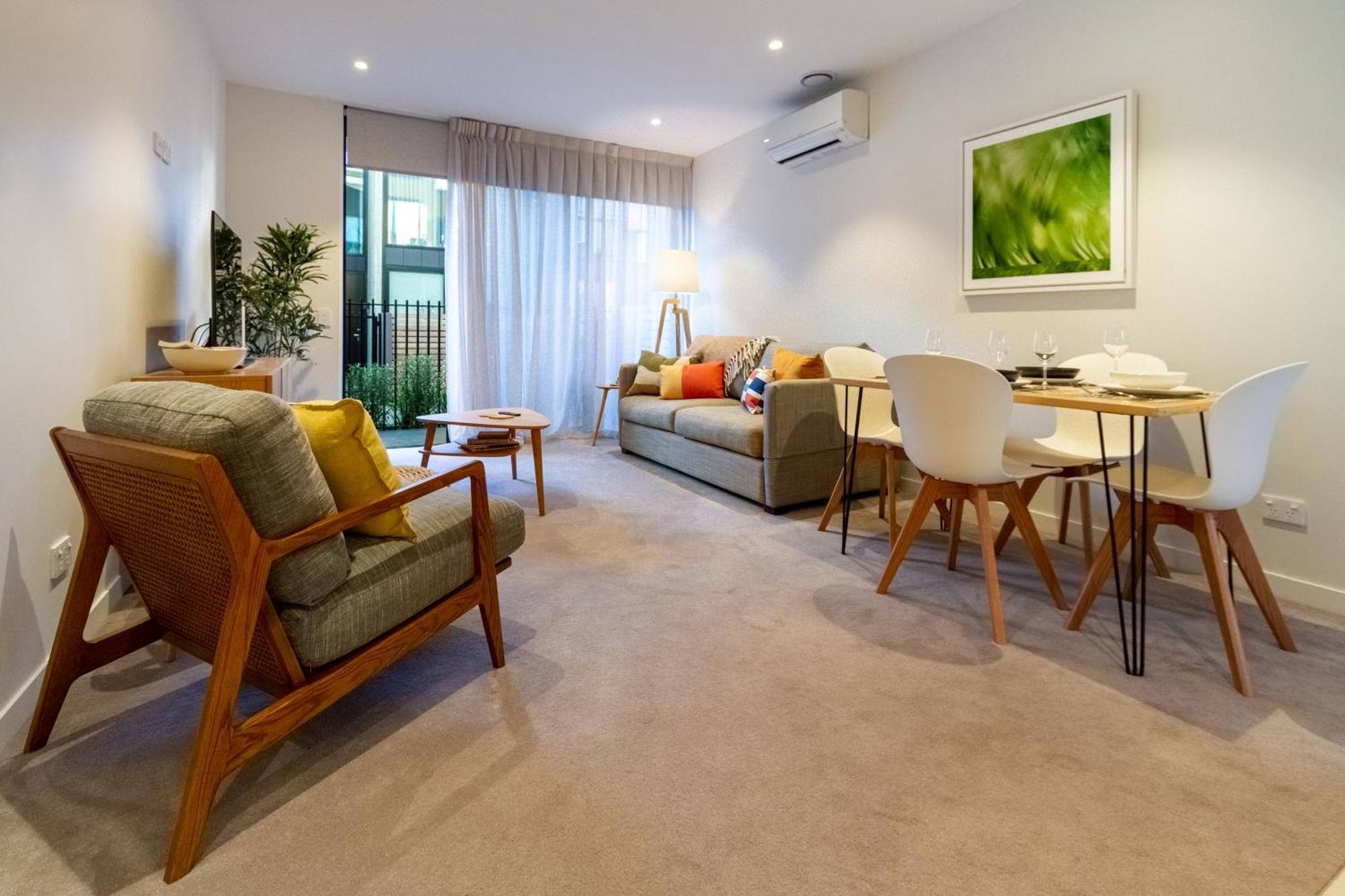 Latimer Square 1 Bed 1 Bath - Single Level Крайстчёрч Экстерьер фото